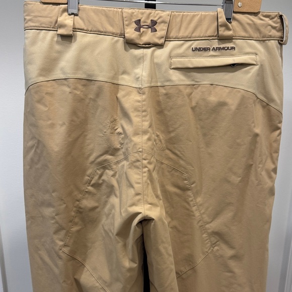 Under Armour Men's Tan Snowboard Pants - Picture 6 of 7